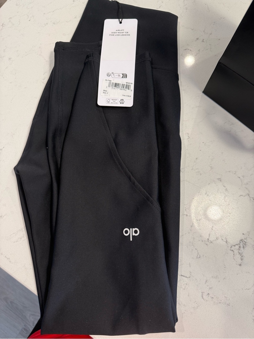 ALO Yoga Black High-Rise Performance Leggings